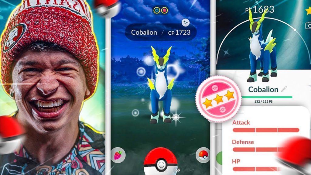COBALION SHINY! EU PEGUEI VOCÊ NO POKEMON GO!! ‹ ARUAN ›
