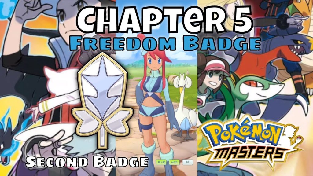 Pokemon Masters: Gameplay Walkthrough Chapter 5 - Second Badge