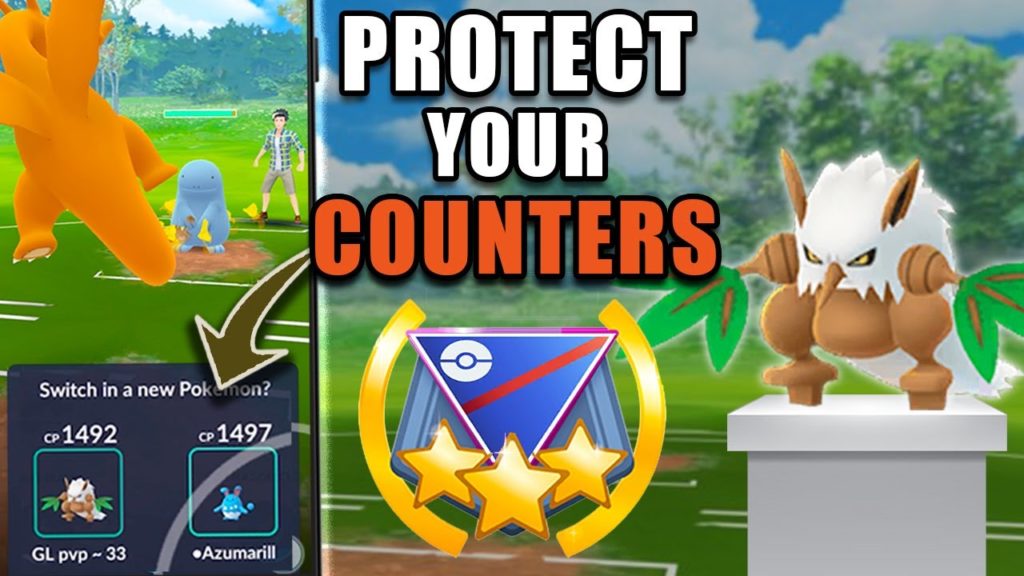HOW TO *PROTECT* YOUR COUNTERS WHEN SWITCHING AGAINST LEAD | POKÉMON GO BATTLE LEAGUE