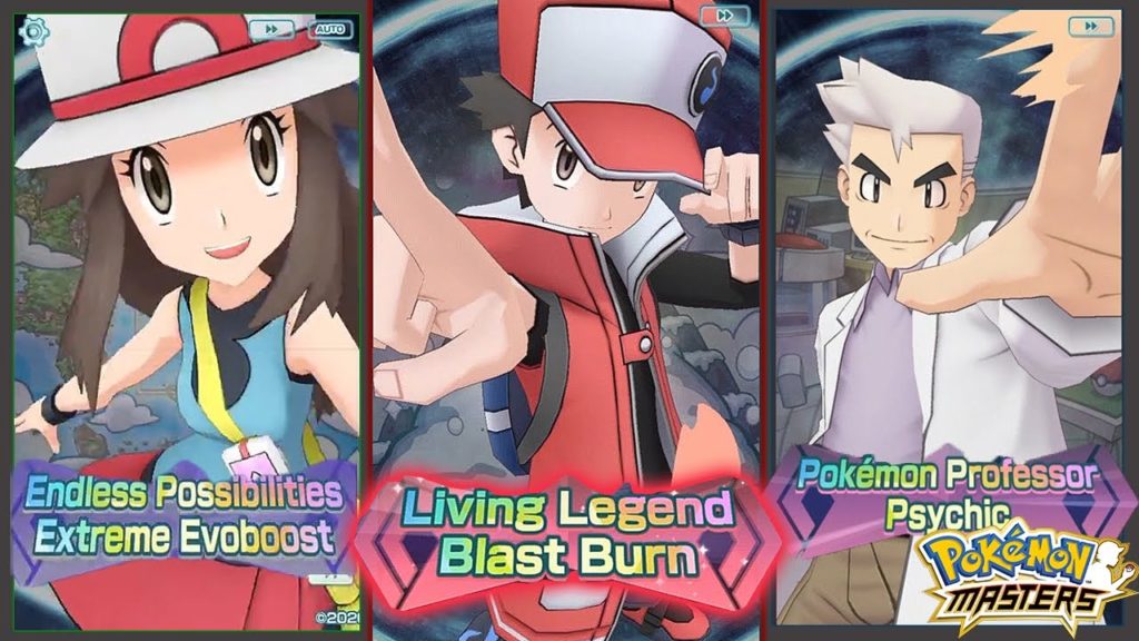 Pokemon Masters: Playable Characters Sync Moves 2020!