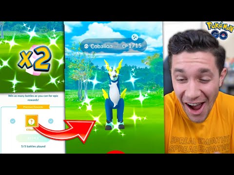 IT HAPPENED! SHINY COBALION IN GO BATTLE + 2 RANDOM SHINIES (Pokémon GO)