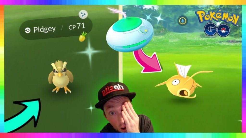 SHINY PIDGEY CAUGHT + INCENSE SHINY MAGIKARP CAUGHT IN POKEMON GO! ( BEST SHINY REACTION )