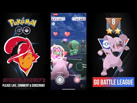 10-0 Win Streak with GRANBULL in GO Battle League! Rank 8 Pokemon GO PvP Battles | CHARM is OP!