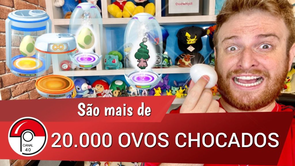 Coleção de SHINIES CHOCADOS | +20.000 OVOS - Pokémon GO
