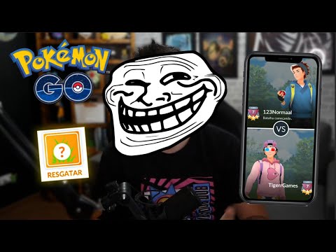 ENCONTRAMOS UM TROLL NO PVP! E UMA RECOMPENSA IRADA!!!  -Pokémon Go | Go Battle
