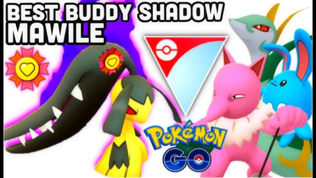 Best buddy shadow Mawile is incredible in GBL Pokemon GO | Rank 9 NO Registeel