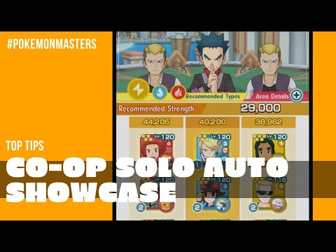 CO-OP SOLO AUTO! CHALLENGE KOGA & JANINE! - #TopTips Pokémon Masters PT-BR