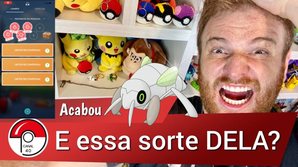 Nincada Shiny Existe? | A sorte DELA está SURREAL - Pokémon GO