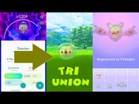 Pokemon Go Solosis Catch & Duosion-Reuniclus Evolutions