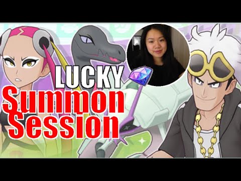 Super lucky Team Skull Scout Session! Guzma/Golisopod & Plumeria/Salazzle | Pokémon Masters