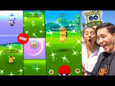 SAFARI ZONE QUARANTINE - NEW SHINY POKÉMON EVERYWHERE! WHAT A DAY in Pokémon GO!