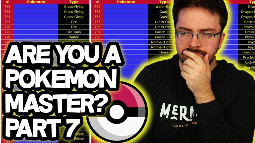 Are YOU a Pokemon Master? (Part 7) Generation 7 Pokemon Quiz