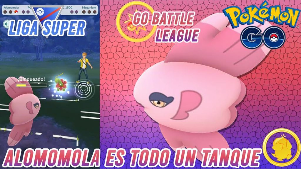 ¡ALOMOMOLA ES DEMASIADO TANQUE!-Pokémon Go PvP