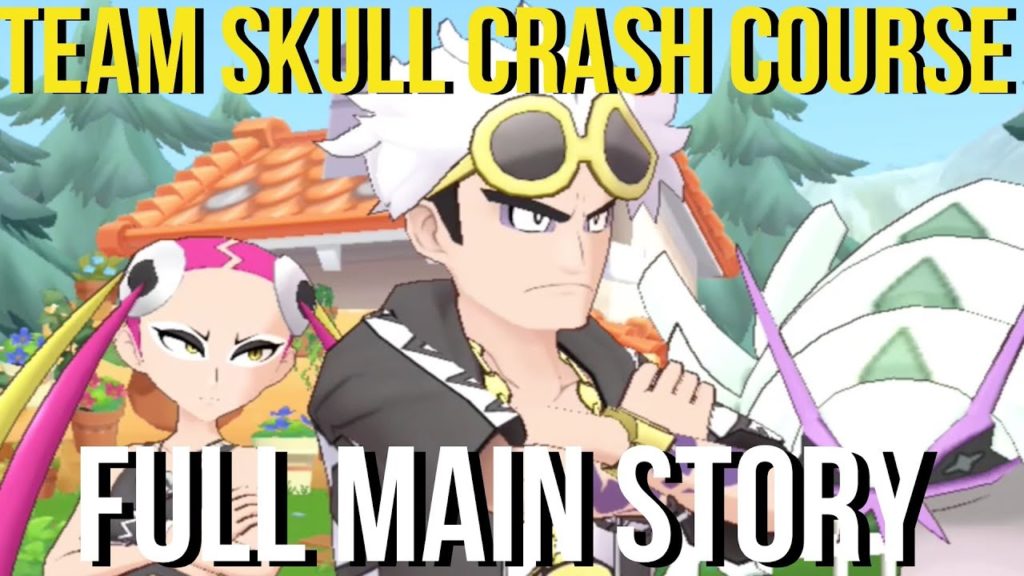 FULL MAIN STORY Team Skull Crash Course ALL PARTS | Pokemon Masters