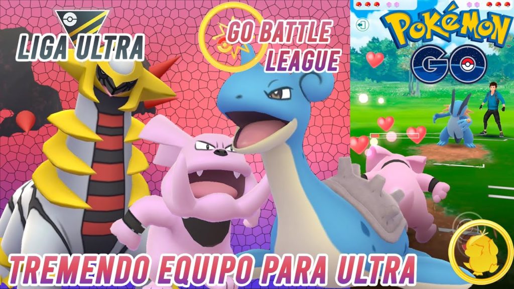¡LAPRAS, GRANBULL Y GIRATINA FORMAN UN EXCELENTE EQUIPO!-Pokémon Go PvP