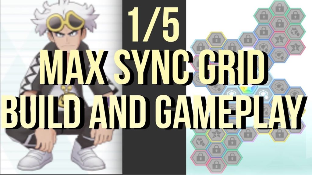 MAX SYNC GRID LVL. 1 GUZMA + GOLISOPOD | SHOWCASING Gameplay | Pokemon Masters