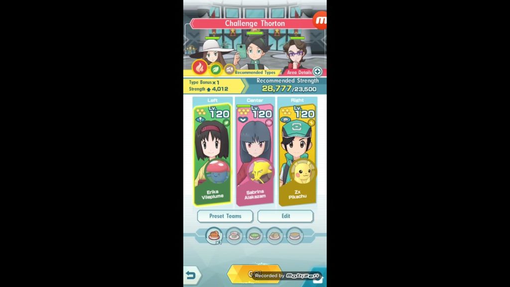 Pokemon Masters Battle Villa Hall 10 (Season 3) - Striker Pikachu + Vileplume