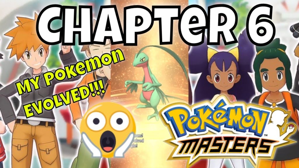 Pokemon Masters: Gameplay Walkthrough Chapter 6 - Evolution