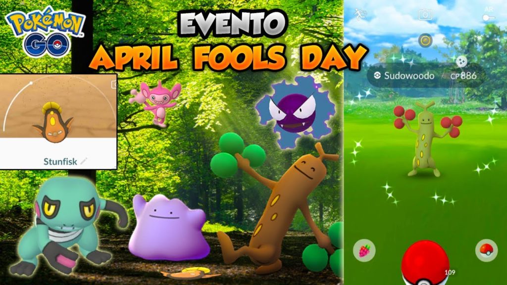 OFICIAL: NUEVO EVENTO APRIL FOOLS DAY EN POKÉMON GO! SPAWN, INVESTIGACIONES, HUEVOS..