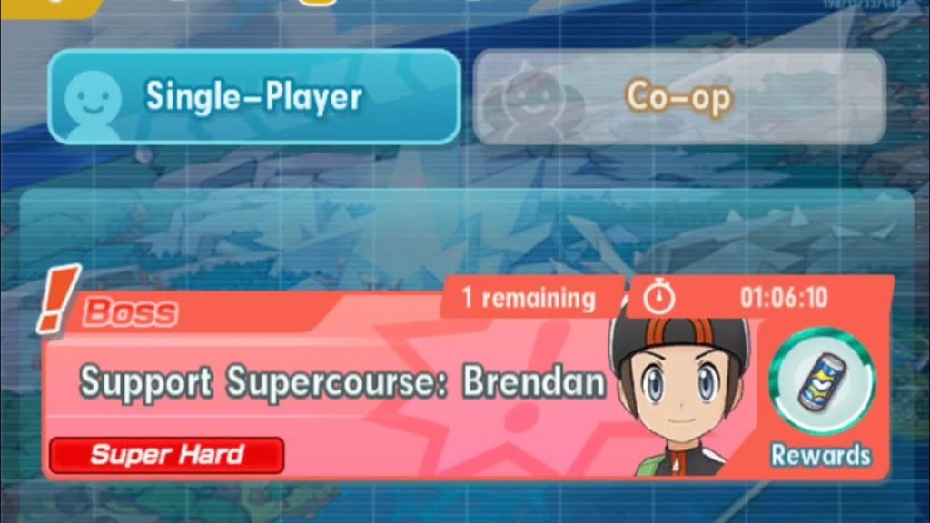 [Pokemon Masters] Training Area - Support Supercourse: Brendan (Super Hard)