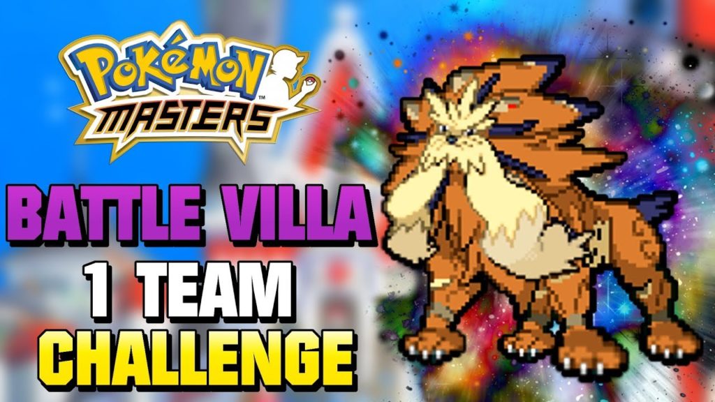 1 Team CHALLENGE (TAG 4) - Battle Villa Season 3 🌞 | Pokémon Masters
