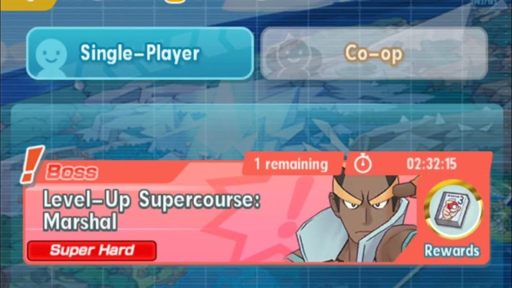[Pokemon Masters] Training Area - Level-Up Supercourse: Marshal (Super Hard)
