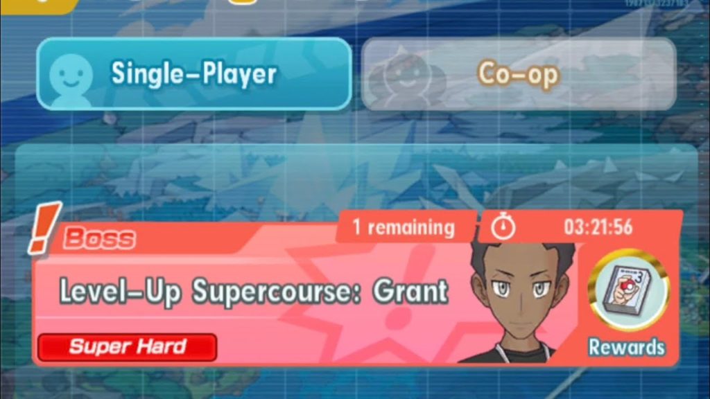 [Pokemon Masters] Training Area - Level-Up Supercourse: Grant (Super Hard)