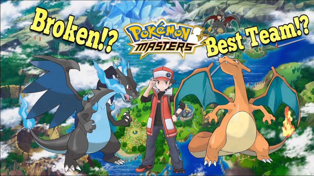 Best Team In Pokemon Masters!? | Pokemon Masters Red and Charizard Team Gameplay!