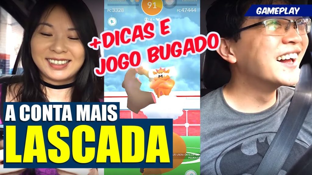 GAMEPLAY DA CONTA MAIS LASCADA DO BRASIL + DICAS | POKEMON GO BUG