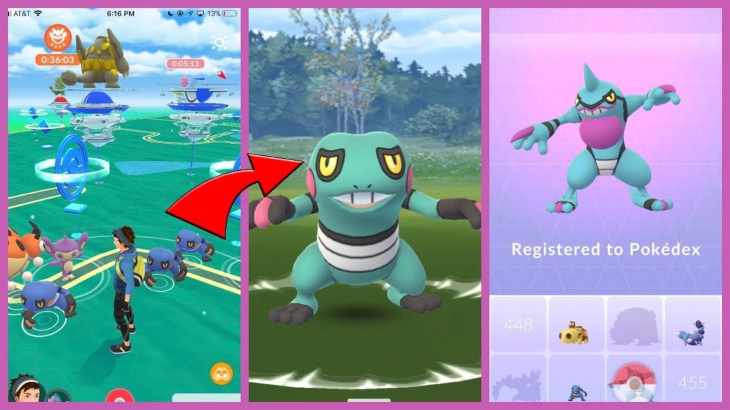 THE BEST SHINY CROAGUNK NESTS IN POKEMON GO! Shiny Croagunk Evolution!