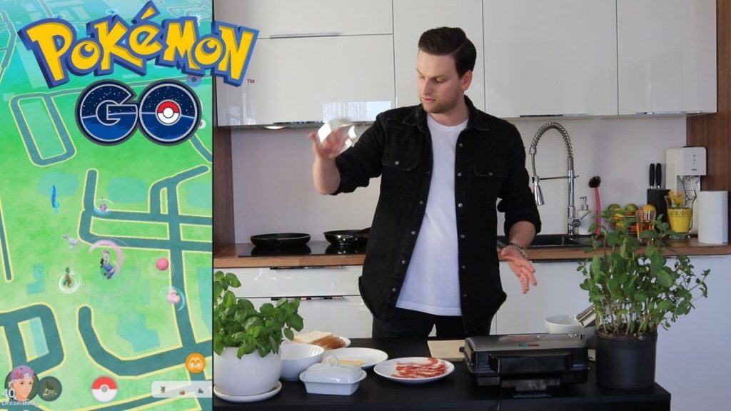 Śniadanie Gracza Pokemon GO! Tost Jajko Bekon Odcinek #432