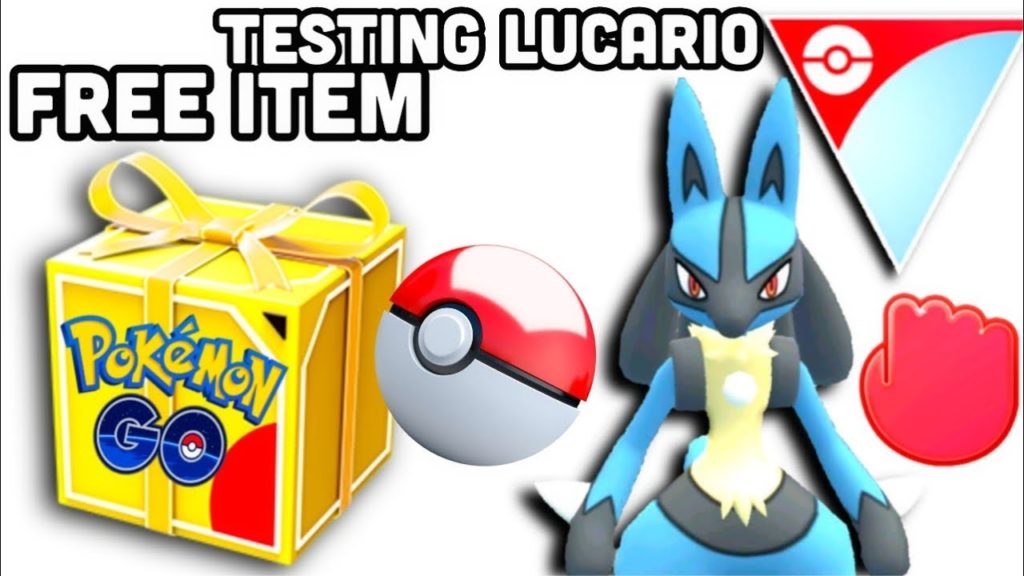 Free items w/this code in Pokemon GO | Testing Lucario in Ultra GO Battle League
