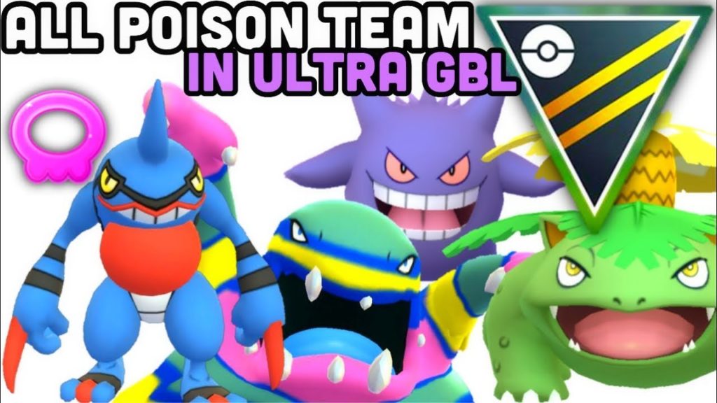 All Poison type team in Ultra GO Battle League Pokemon GO | Toxicroak + Gengar = death