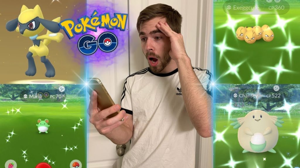 THE NEW SPRING EVENT IN POKEMON GO IS AMAZING! Shiny Riolu Hatch / Shiny Marill & Exeggcute Found!