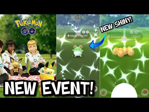 SPRING EVENT IN POKEMON GO! *NEW* SHINY EXEGGCUTE AND SHINY MARILL RELEASED!