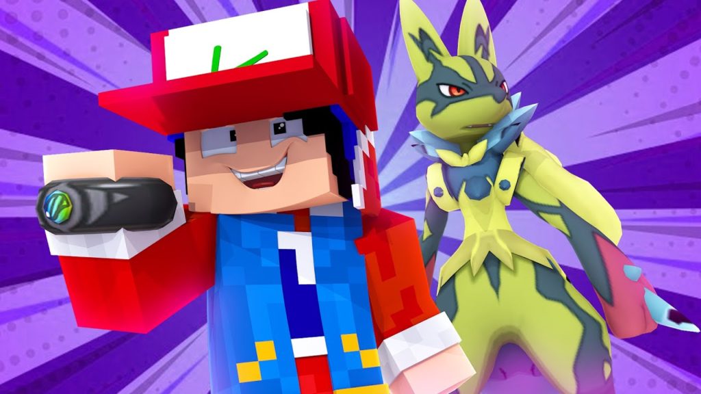 Minecraft : POKEMON MEGA *LUCARIO SHINY MEGA* - POKEMON MASTERS Ep.22 « Nitro »