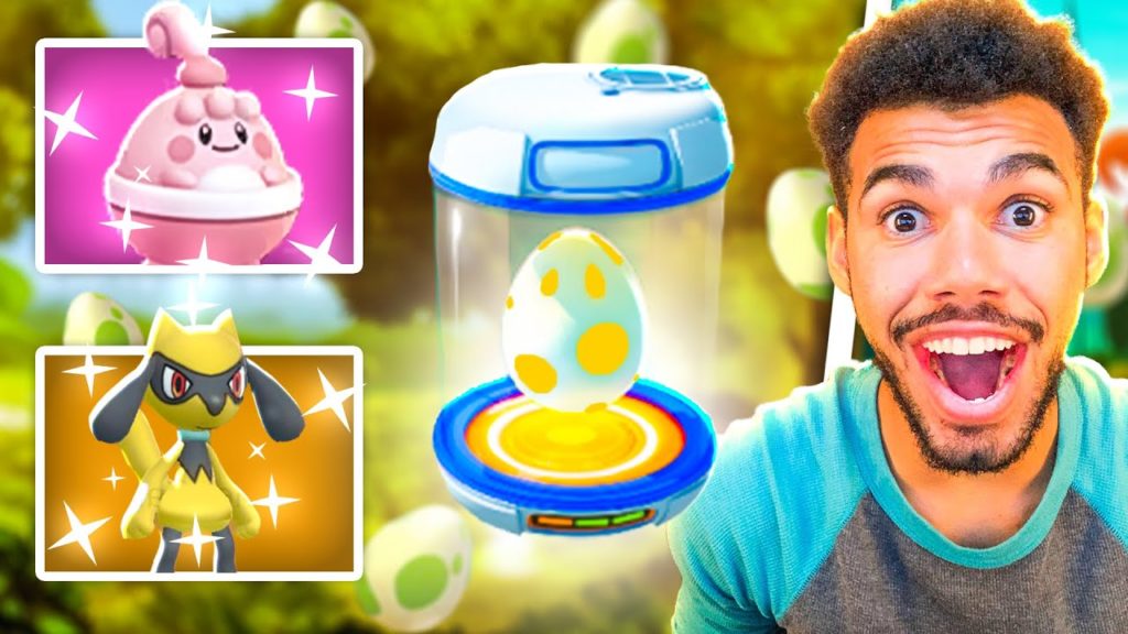 45 OVOS DE RIOLU SHINY EU NAO VOU PARAR - POKEMON GO | Cris |