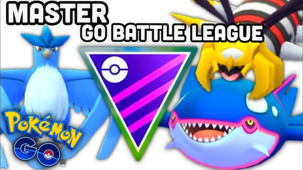 Articuno Kyogre & Giratina O. in Master GO Battle League Pokemon GO