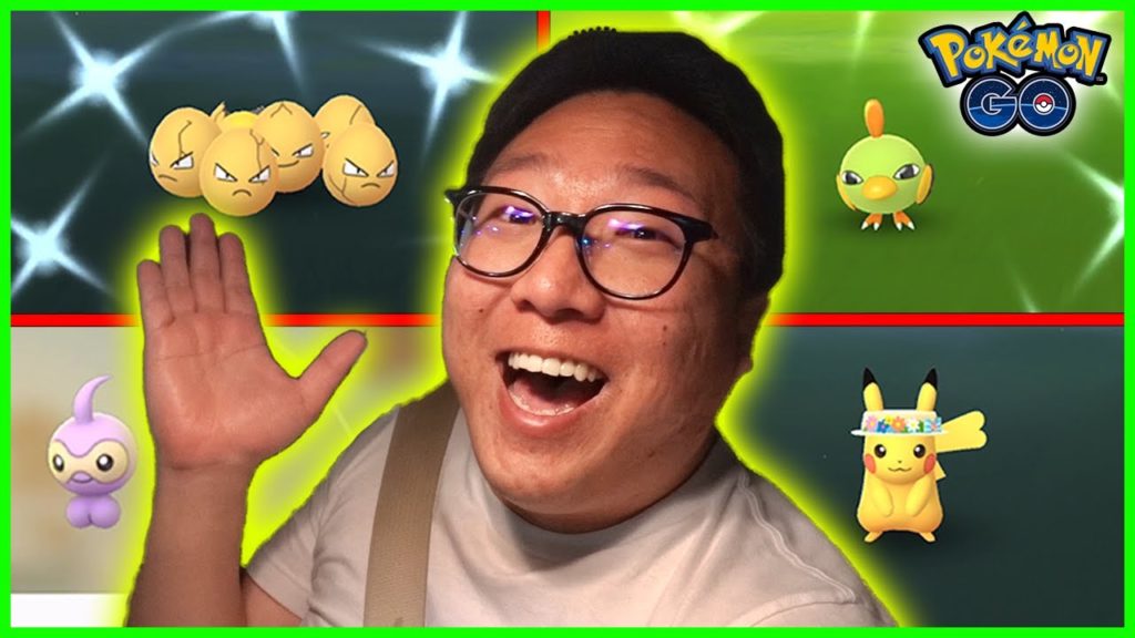 SHINY HUNTING EXEGGCUTE, EVENT PIKACHU AND EVENT BUNEARY - SPRING EVENT, Pokemon GO, Singapore