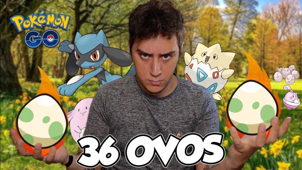 36 OVOS NA SEMANA DA PRIMAVERA - Pokémon Go | Capturando Shiny #173