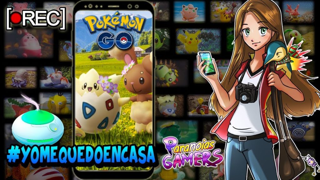 🔴 JUGANDO EL EVENTO PRIMAVERA 2020 DESDE CASA..CAERÁ ALGÚN SHINY?! Pokémon GO