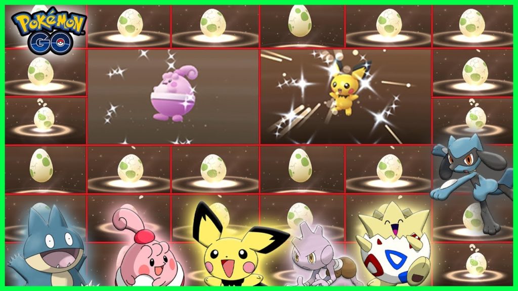 HATCHING 100 2KM SPRING EVENT EGGS - Pokemon GO