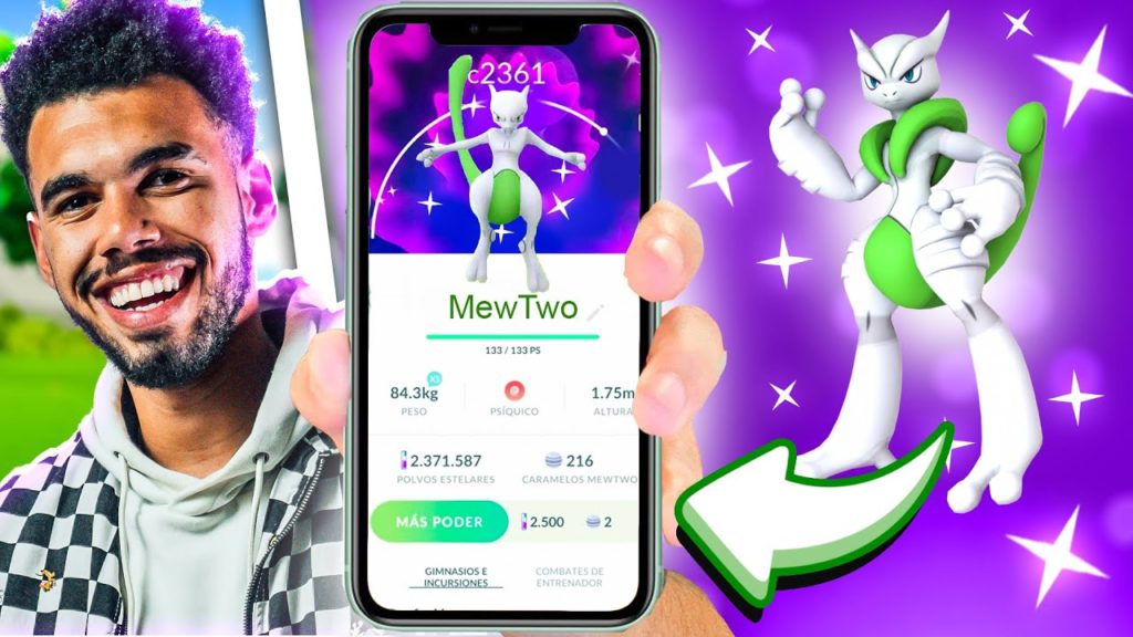 MEWTWO SHINY NA MASTER LEAGUE CHEGOU A HORA - POKEMON GO | Cris |