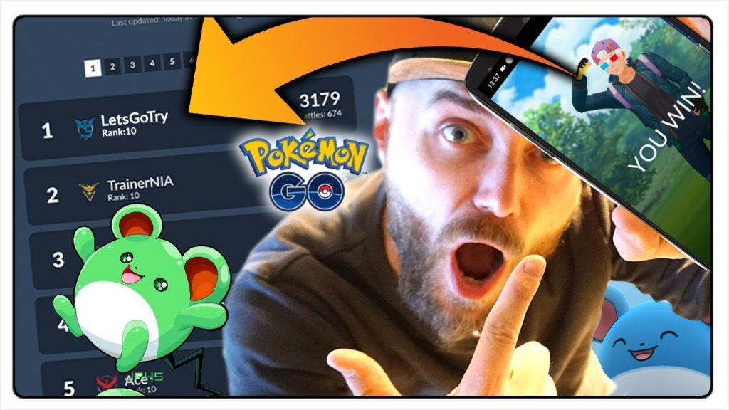 MARILL BATTLE DAY I RANKING NAJLEPSZYCH GRACZY W POKEMON GO!