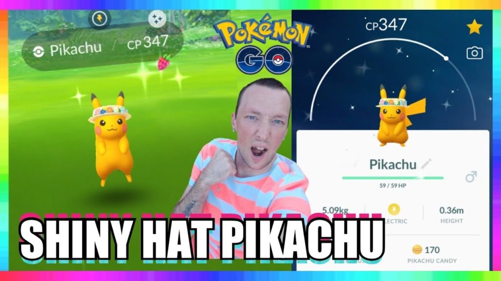 OMG! SHINY SPRING HAT PIKACHU CAUGHT IN POKEMON GO! NEW SPRING EVENT 2020