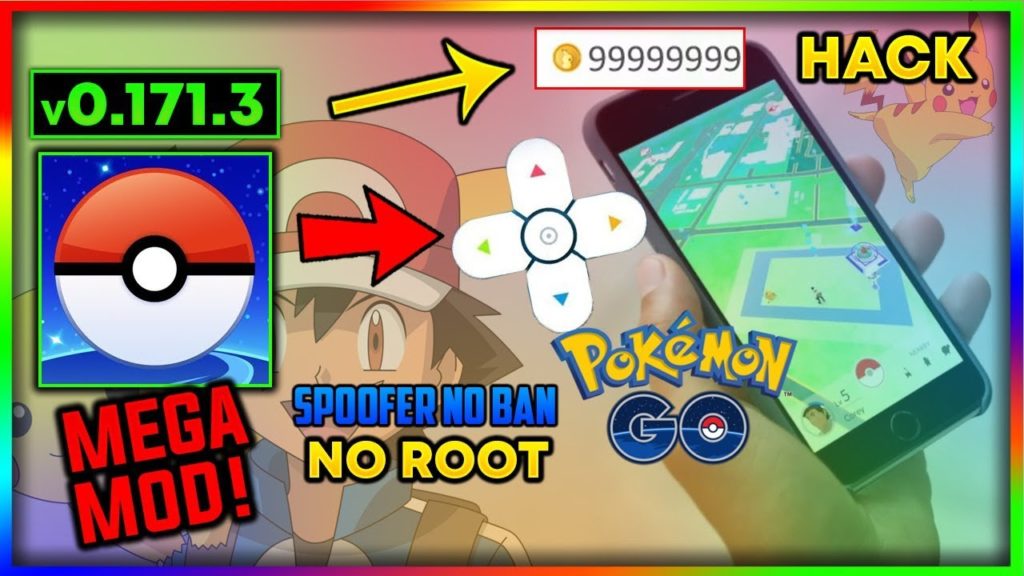 Pokemon GO Mod Apk v0.171.3 Hack (GPS, Joystick, Location Spoofer, NO BAN) Android/iOS Download