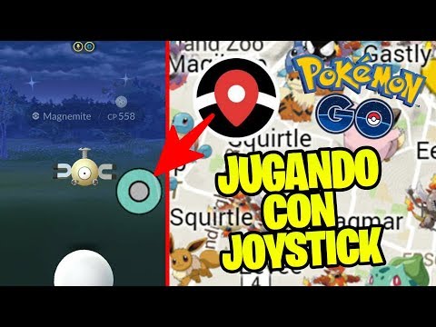 PROBANDO JOYSTICK/H4CK iOS CON EVENTO DE MAGNAMITE SHINY! - POKEMON GO!