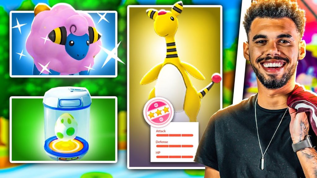 AMPHAROS SHINY E 100% - POKEMON GO | Cris |