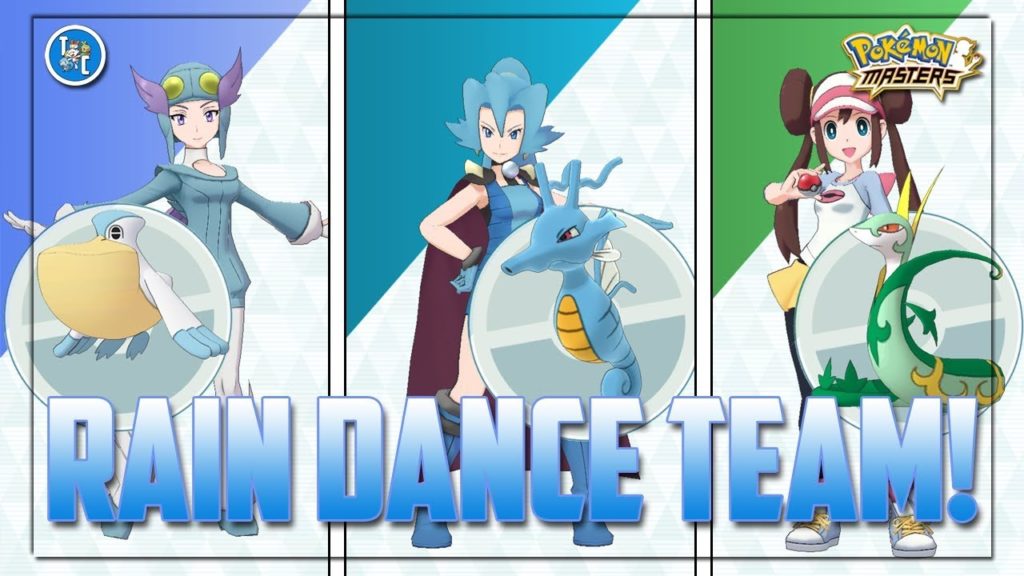 Rain Dance Team Showcase! - Pokemon Masters