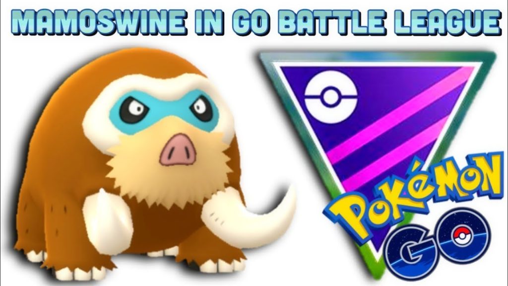 Mamoswine burns shields in GO Battle League Master Pokemon GO